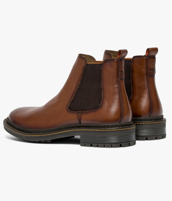 CHELSEA BOOTS HARRY. MARRON