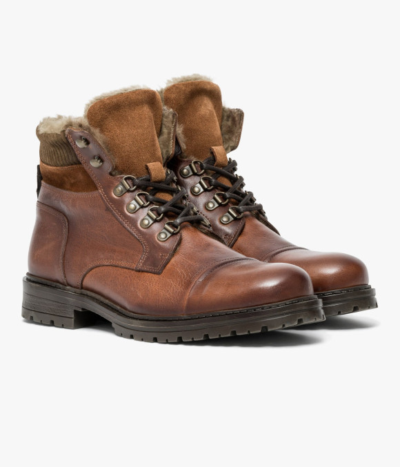 BOOTS FOURRÉ TIBERE MARRON