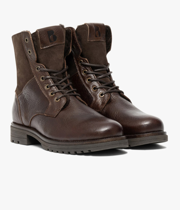 BOOTS FOURRÉ THERRY MARRON