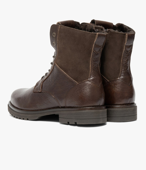 BOOTS FOURRÉ THERRY MARRON