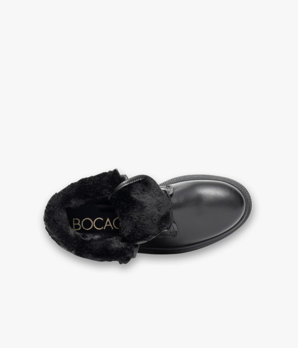 BOOTS PLAT SACHA NOIR