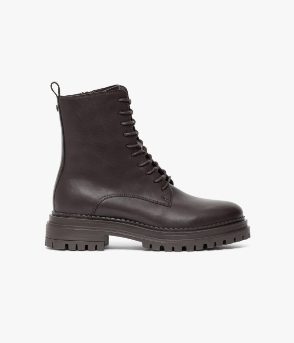 BOOTS PLAT KLARINE MARRON