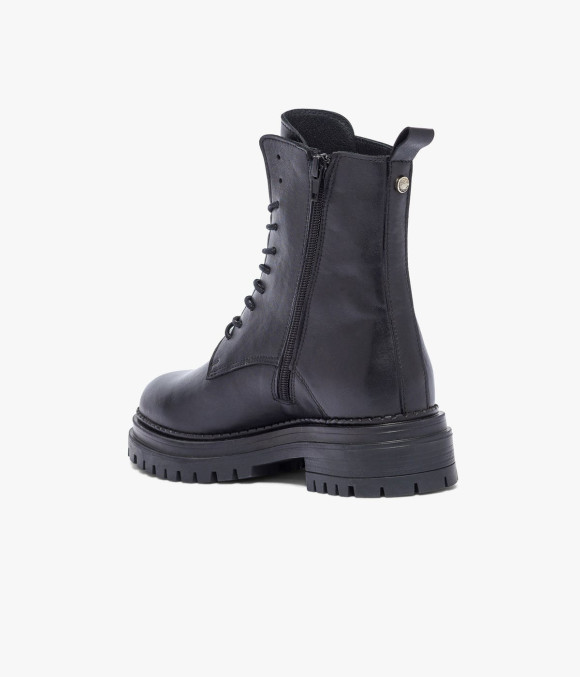 BOOTS PLAT KLARINE NOIR