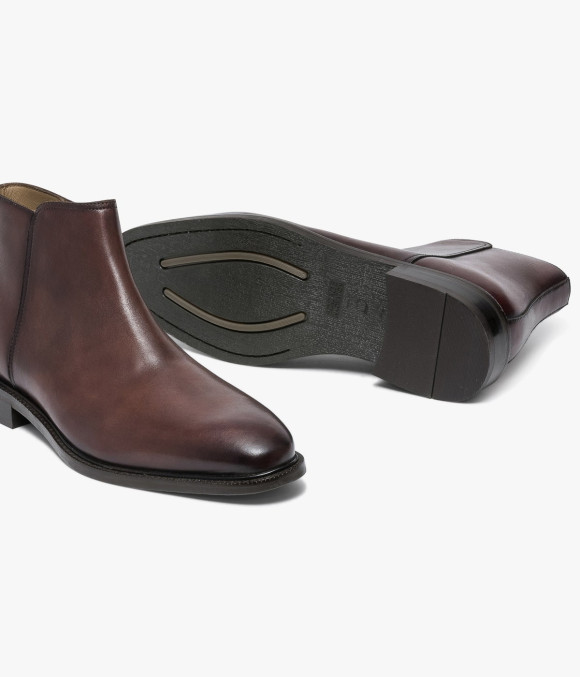 CHELSEA BOOTS MARINI MARRON