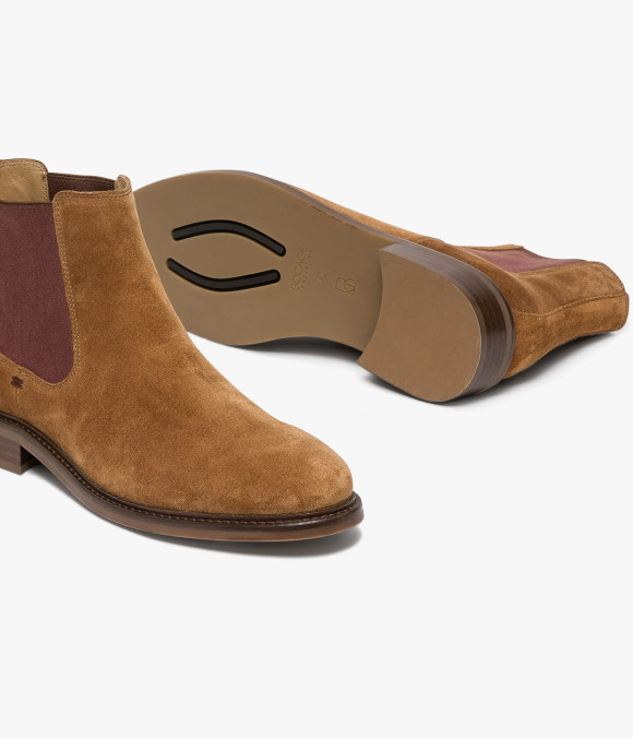 CHELSEA BOOTS QUENTIN MARRON