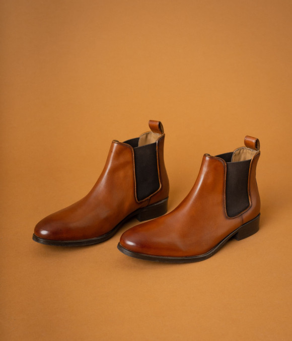 CHELSEA BOOTS MANAL MARRON