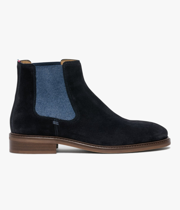 CHELSEA BOOTS QUENTIN BLEU