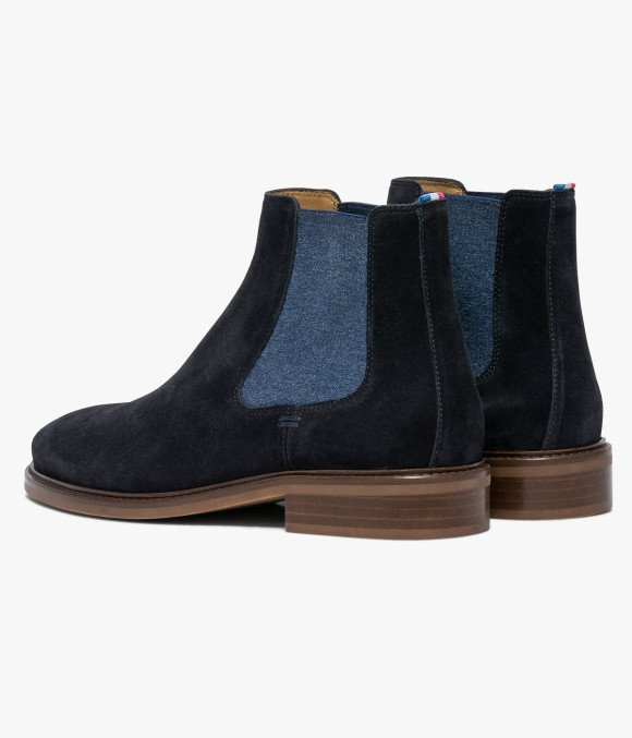 CHELSEA BOOTS QUENTIN BLEU