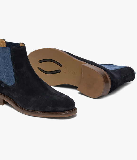 CHELSEA BOOTS QUENTIN BLEU