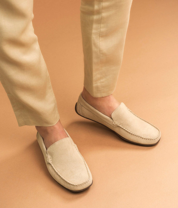 Mocassin Solal Ecru