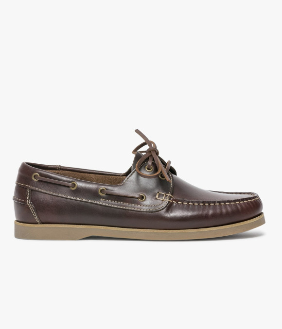 Chaussure Bateau Dustin Marron