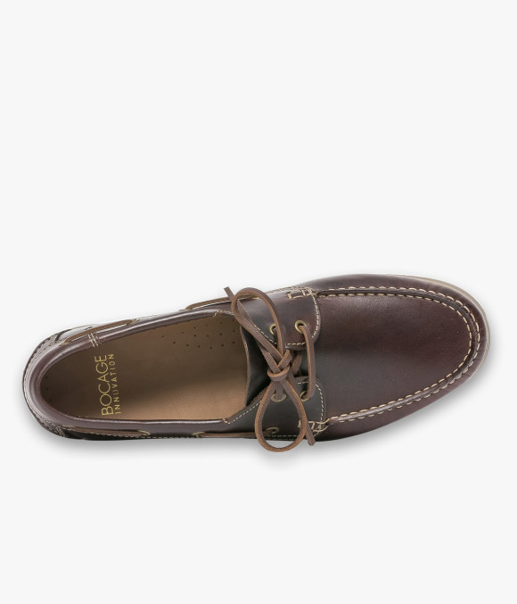 Chaussure Bateau Dustin Marron