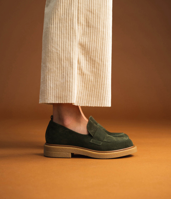 Mocassin Alienor Vert