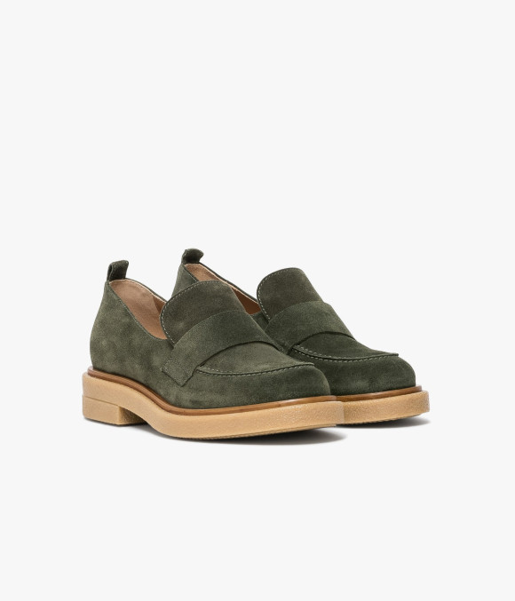 Mocassin Alienor Vert
