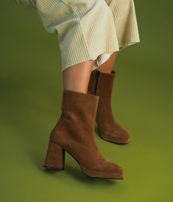 Boots Enora Cognac