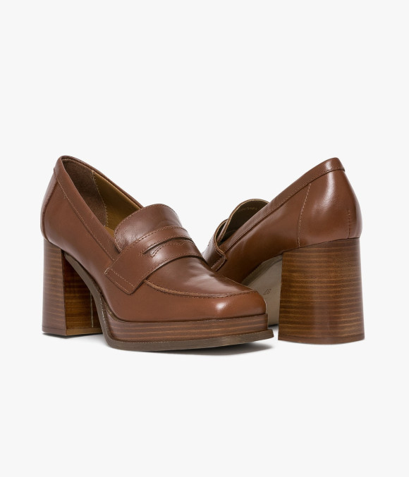 Escarpin Mahaut Marron