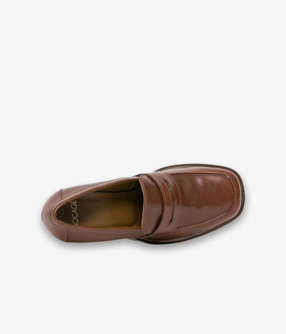 Escarpin Mahaut Marron