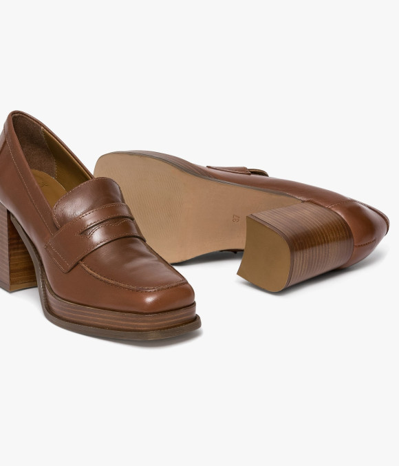 Escarpin Mahaut Marron