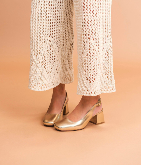Escarpin Sling Back Dida Platine