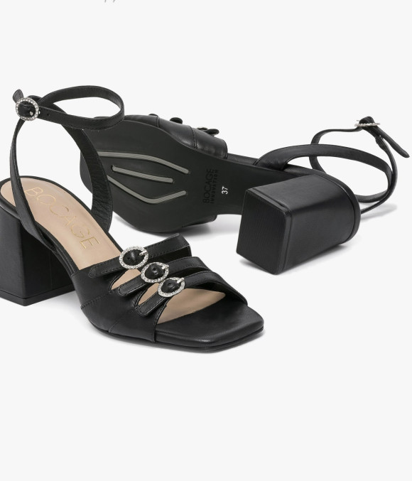 Sandale Pomme Noir