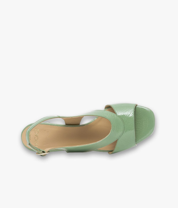 Sandale Poesie Vert