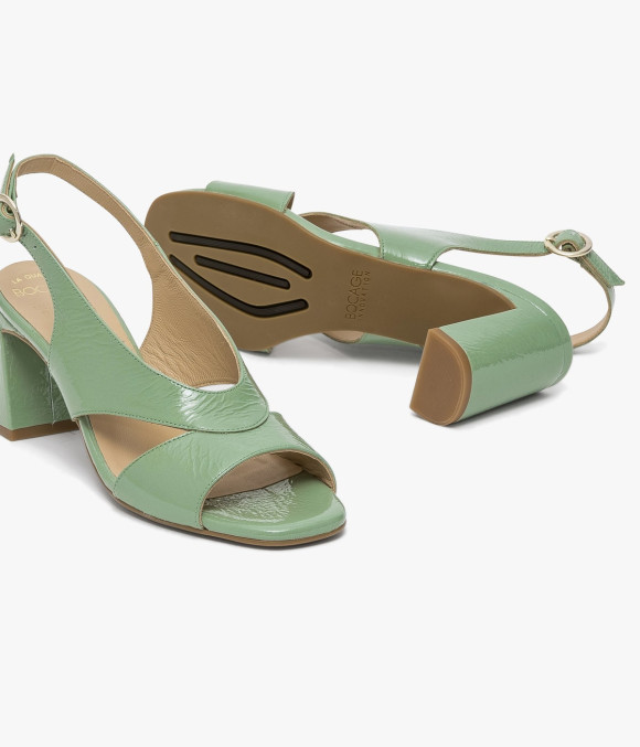 Sandale Poesie Vert