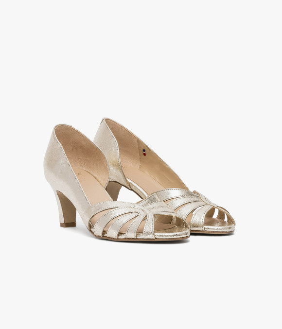 Escarpin Dalmon Or
