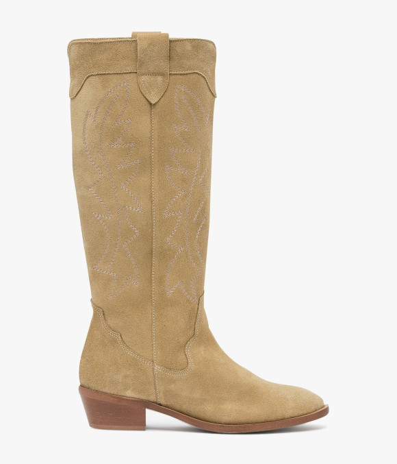 Botte Santiag Beige