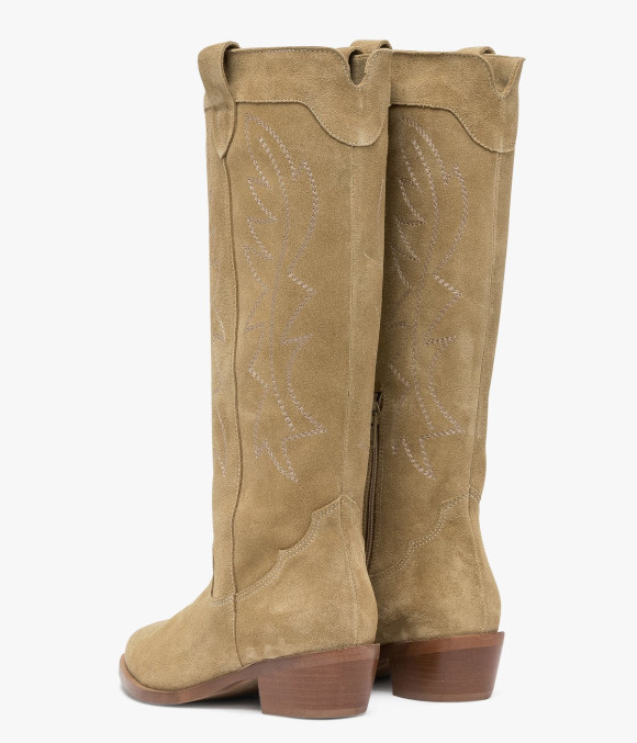 Botte Santiag Beige