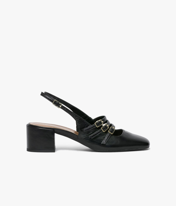 Babies Sling-back Demi Noir