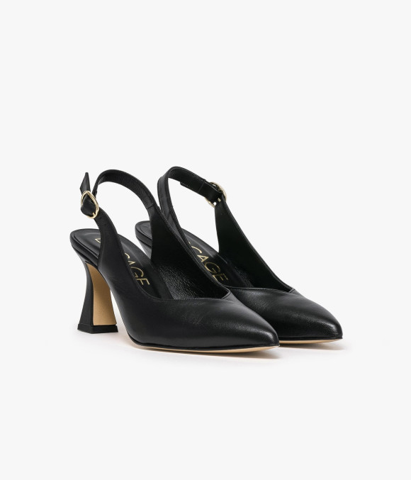 Escarpin Slingback Daffy Noir