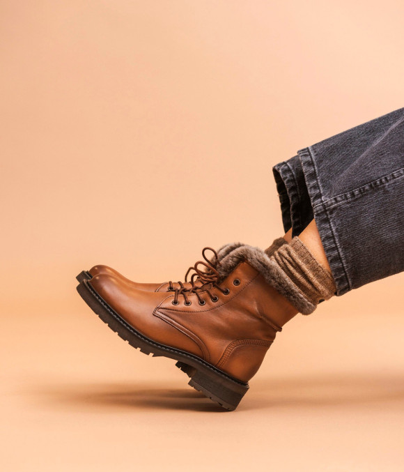 Boots Sweet Cognac