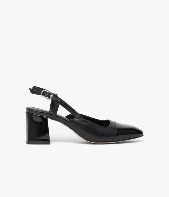 Escarpin Sling-back Denitsa Noir