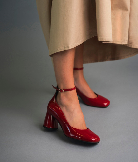 Escarpin Indira Rouge