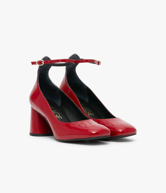 Escarpin Indira Rouge