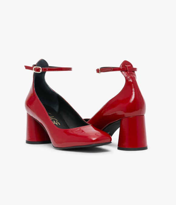 Escarpin Indira Rouge