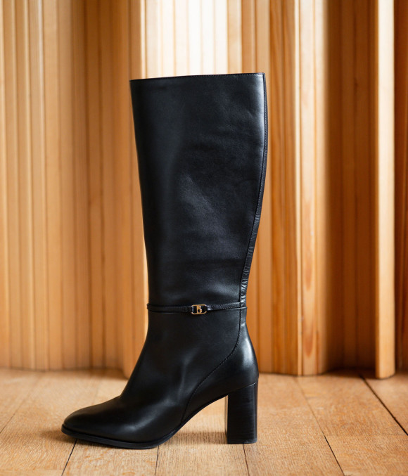 Botte Flora Noir