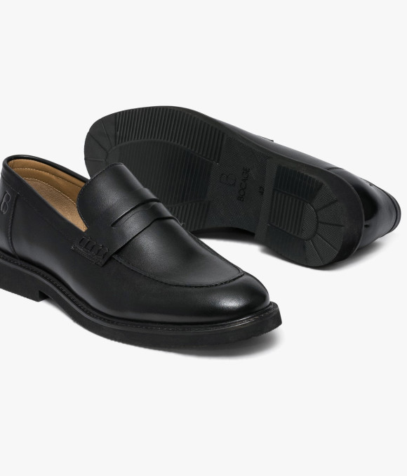 Mocassin Olivier Noir