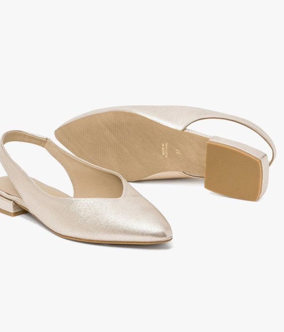 Ballerine Swing Doré