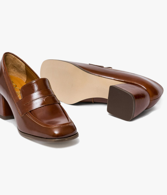 Mocassin Mila Cognac