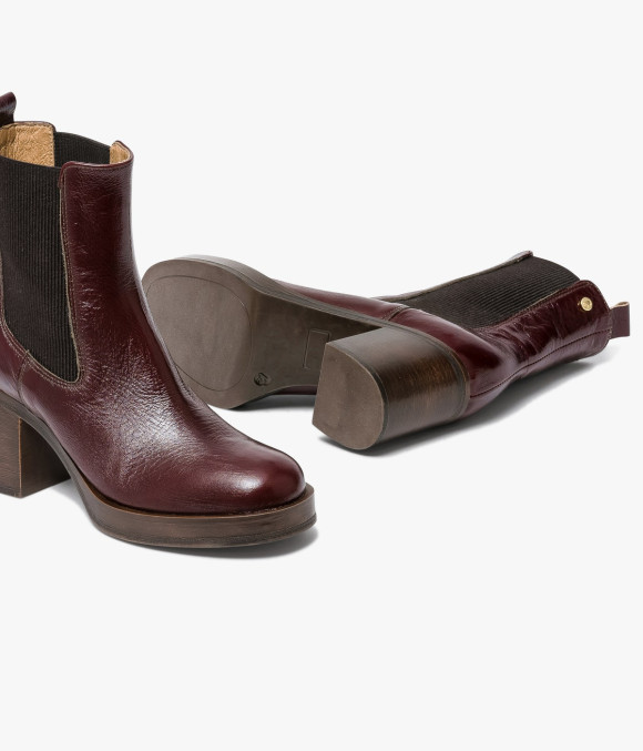 Chelsea Boots Elea Acajou