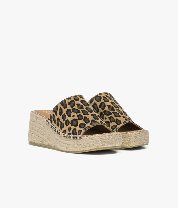 Mule Viviane Leopard