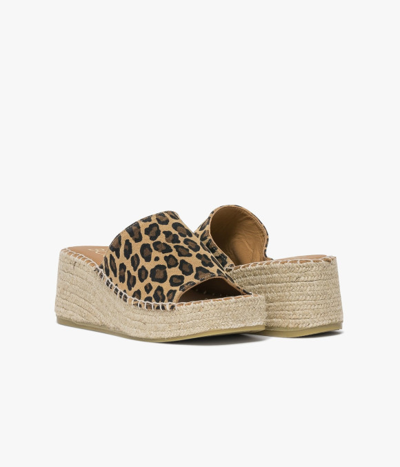 Mule Viviane Leopard