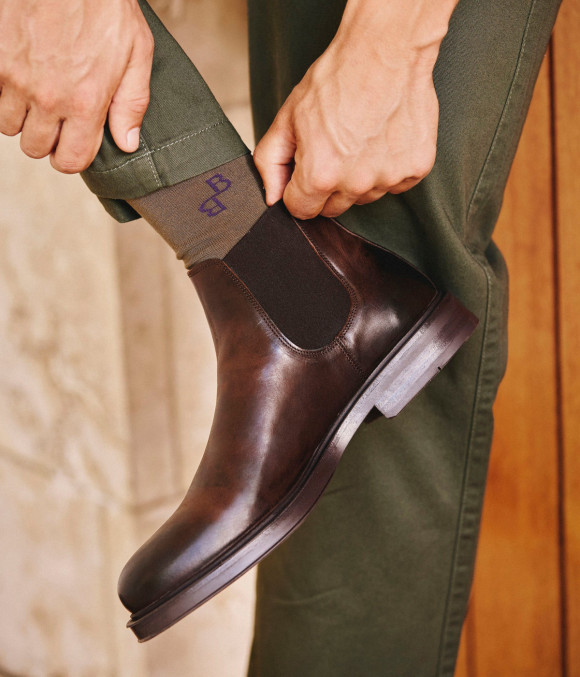 Chelsea Boots Martial Cognac