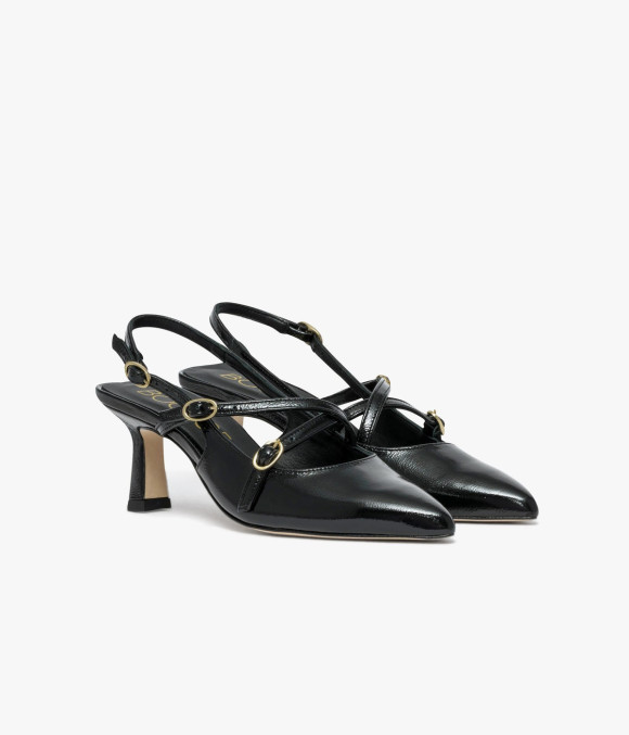 Escarpin Slingback Diego Noir