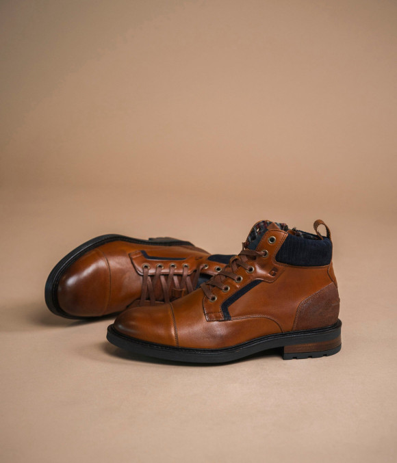 Boots Benjamin Cognac