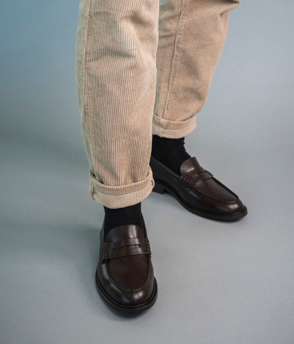 Mocassin Louisi Bordeaux