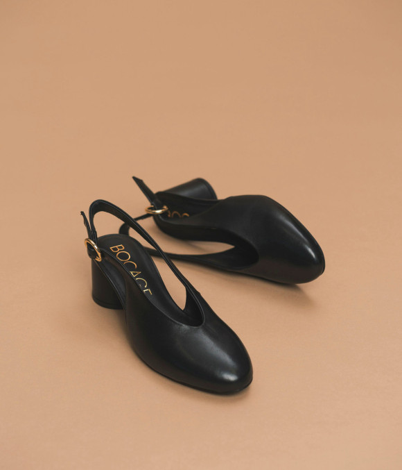 Escarpin Sling Back Darcy Noir