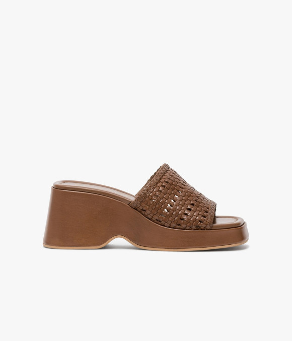 Mule Venise Cognac