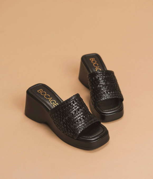 Mule Venise Noir